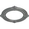 Ekena Millwork Benson Ceiling Medallion (Fits Canopies up to 8"), Hand-Painted Platinum, 13 1/8"OD x 8"ID x 5/8"P CM13BNPLS - alternate 4